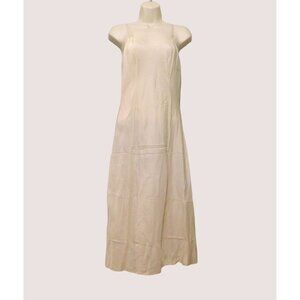 Vintage Wonder Maid Full Slip Womens 32 Cream Lace Trim Non Cling Adj Straps